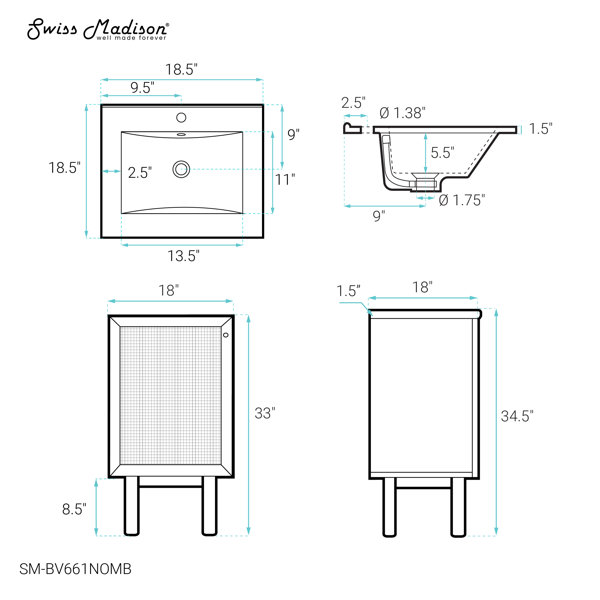 Dimensions du produit