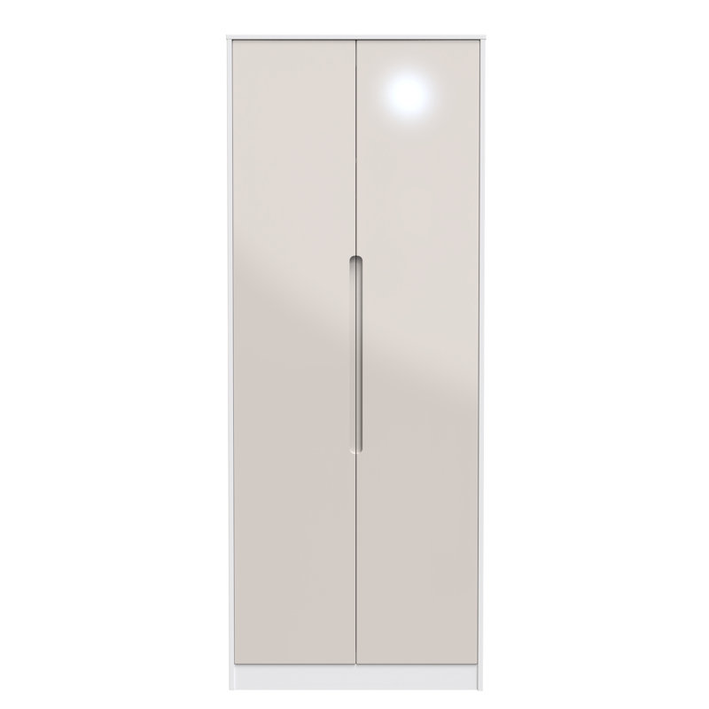 Fully Assembled Monaco 2 Door Wardrobe