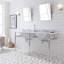 Embassy Stone Oval Console Bathroom Sink with Faucet and Overflow-1599128374