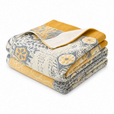 Jeté 100% coton Boho