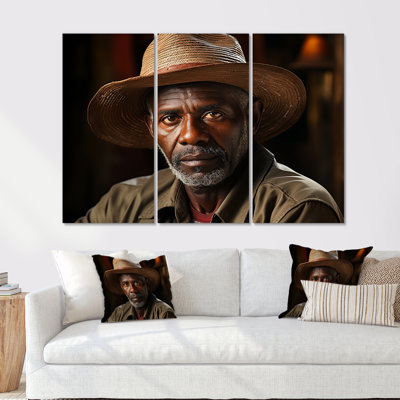 Cuban Farmer Portrait - Cuba Wall Art Print Set