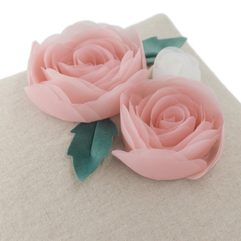 Appliqued Pillow Cover