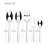 ELOISE 18/0 Silver Stainless Steel Flatware Set