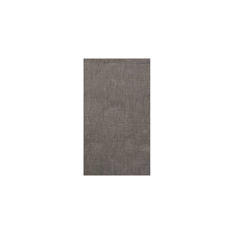 Manke Cotton Sheer Curtain Single Panel, Moss Green