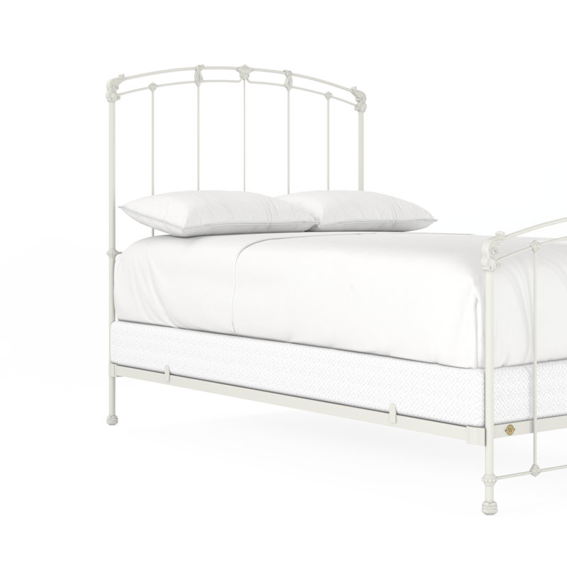162 Cottage Bed | Complete Standard, Matte White, Full