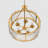 20'' 5-Light Drum Chandelier With Glass Shade-513585464