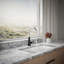 Tone Single Handle Pull Down Kitchen Sink Faucet with Three-Function Pull Down Sprayer-1818499655