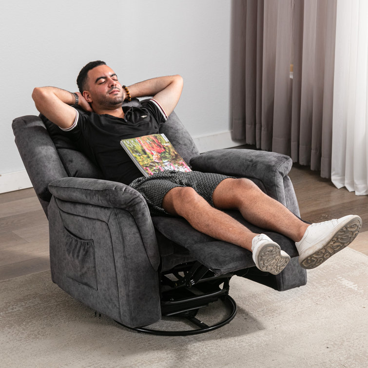 Falisha Upholstered Heated Massage Chair