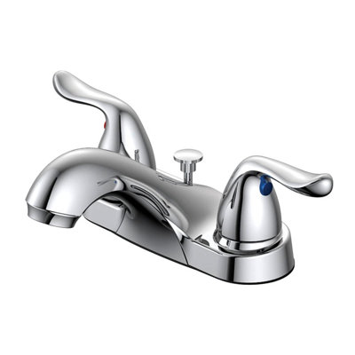 Robinet de salle de bain central à