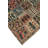 One-of-a-Kind 4' x 6'7" 1980s Rectangle Wool Area Rug in Blue and Brown