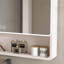 Armoire intelligente à DEL avec miroir