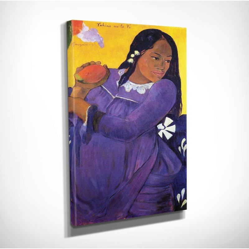 Paul Gauguin - peinture sur toile tendue