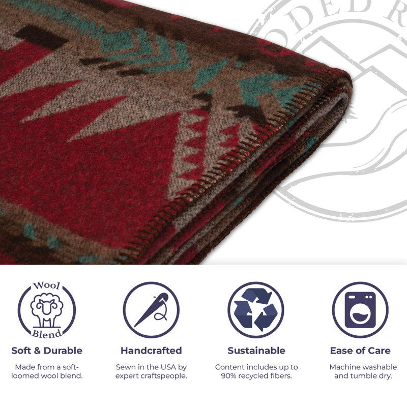 Yellowstone Handmade Throw Blanket
