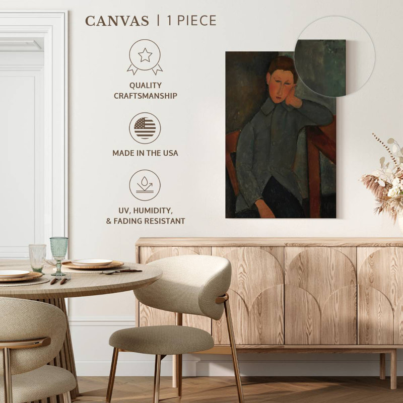 Leisha The Boy, 36" H x 24" W