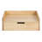 Casiano Poplar Accent Shelf with Drawer-1400532278