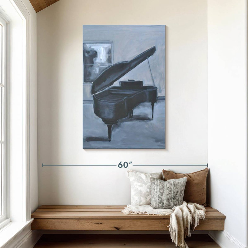 Abarca Piano Blues V, 45" H x 30" W