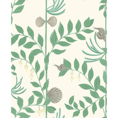 Whimsical Secret Garden Floral Wallpaper Roll