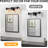 3-Light Bathroom Vanity Light Fixture With Clear Glass Shades - Farmhouse Wall Sconce For Mirror Lighting In Bathroom, Dressing Room, Hallway, Living Room-1908659659-1908659661-1908659669