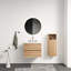 Ensemble de meuble-lavabo mural en chêne brut et chêne brut Gloria-1114756726-1114756731