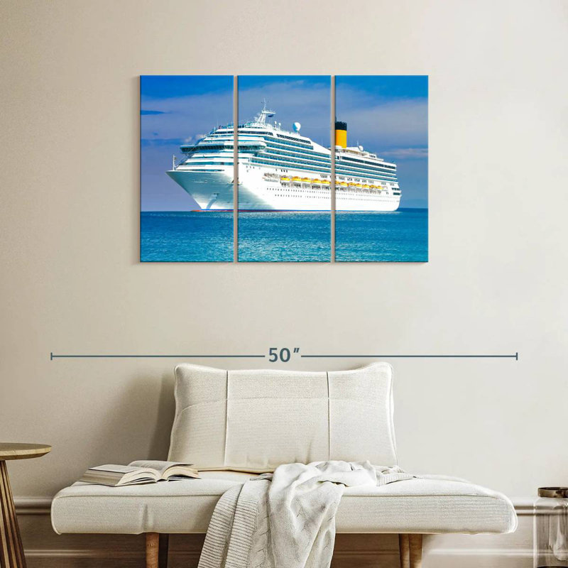 Mehar Large Ship, 24" H x 38" W