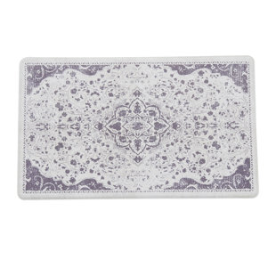 Floral Printed 12mm Anti Fatigue Rug
