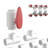 Bright Beginnings Commercial Grade 80 Piece Pipe Builder Set for Modular STEAM Wall Systems (Not Included)