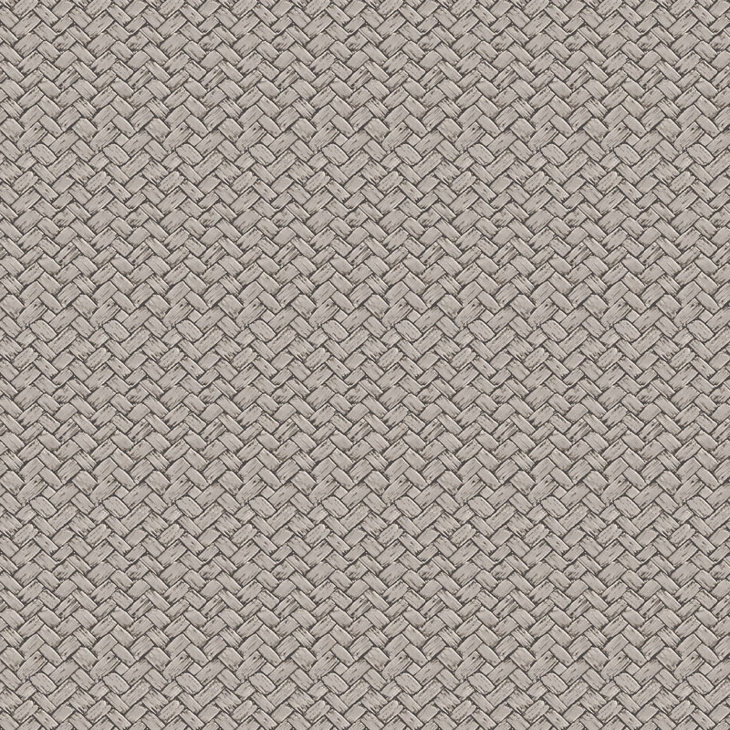Abdurrauf 10.05m x 53cm Textured Metallic Wallpaper Roll, Grey