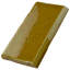 Novecento Zocalo 2.5" x 2.5" Glossy Ceramic Bullnose Tile Trim in Yellow