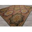 Tapis floral traditionnel en laine tissé à la main sauge 7 pi 7 po x 9 pi 8 po Aubusson