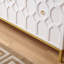 Buffet moderne 3 portes blanc