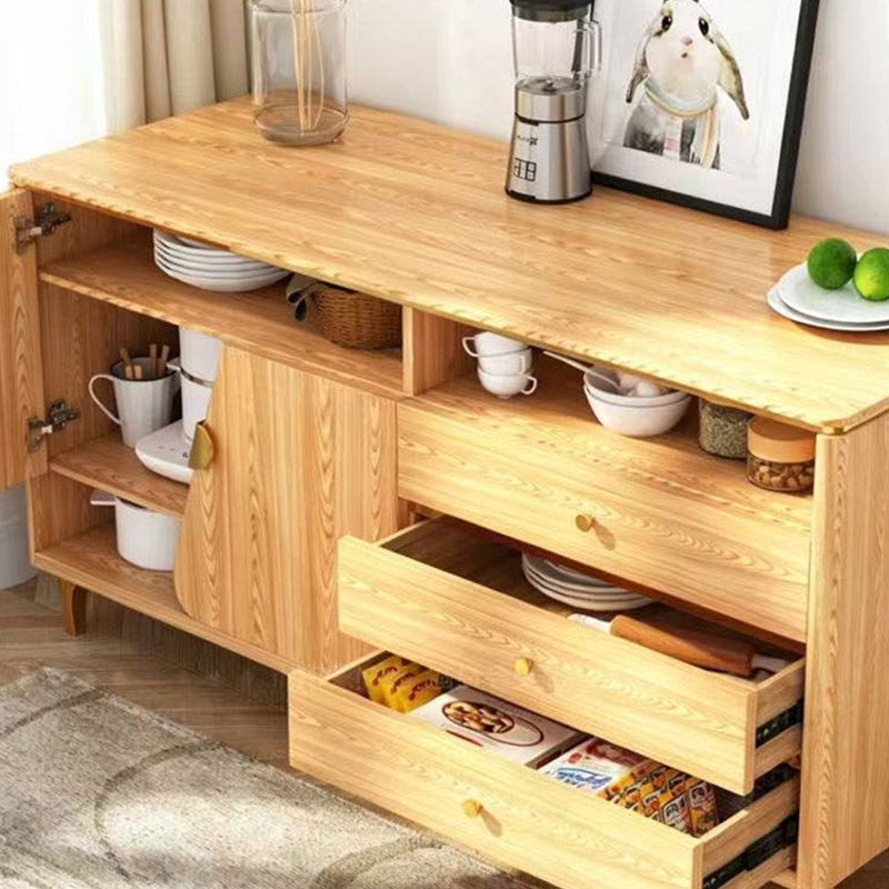 Buffet mural Nordic minimalist, H 35,43 po x l 47,24 po x P 15,75 po