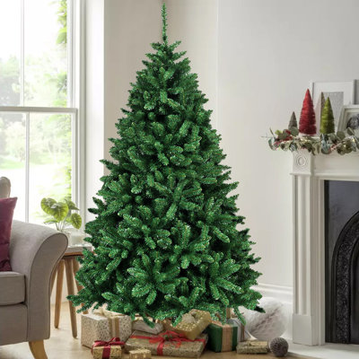 Arbre de Noël 72 po H Green Pine Cashmere