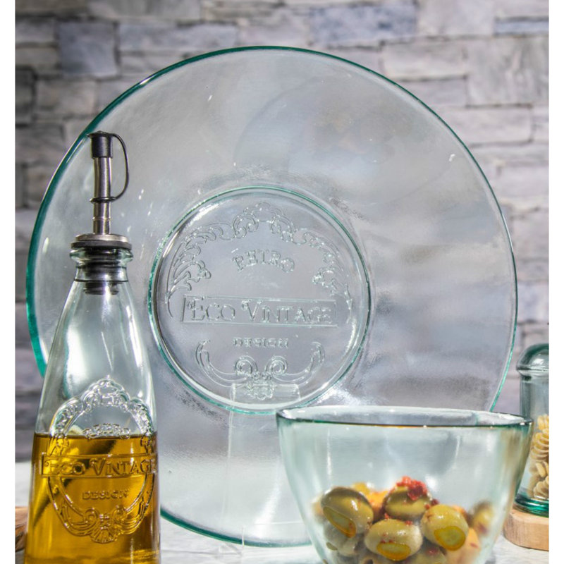 August Grove Pivot Glass Serving Bowl