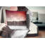 Coussin photographique Coucher de soleil sur un lac gelé-965433546-965433542