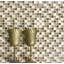 Carreau de mosaïque de mur / plancher en pierre naturelle / verre 0,63 po x 0,63 po Quartz