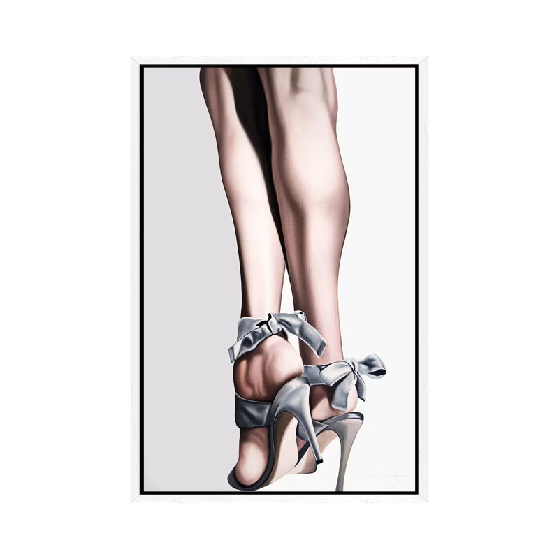 Mile High by Drew Darcy - Painting on Canvas, 66.04cm H x 45.72cm W x 3.81cm D, White Framed