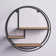 Aberdeen 3 Piece Circle Solid Wood Wall Mounted Shelf