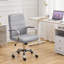 Mid-Back Executive Swivel Office Chair with Metal Frame and Arms-2010314577