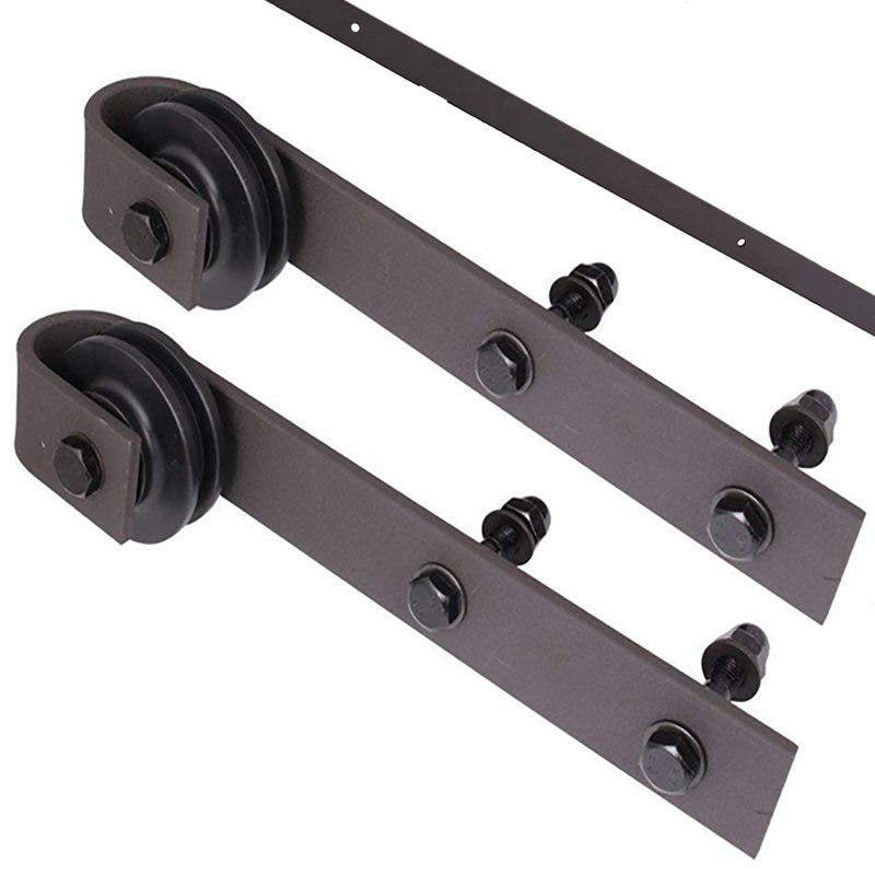TMS 36 in. W x 84 in. H Barn Door with Barn Door Hardware