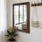 Solid Pine Wood Rectangular Wall Mirror