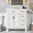 30" Bathroom Vanity With Ceramic Top, Cabinet And Drawers-1426311355