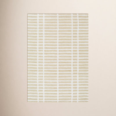 Wright Hand-Tufted Geometric Pattern Rug