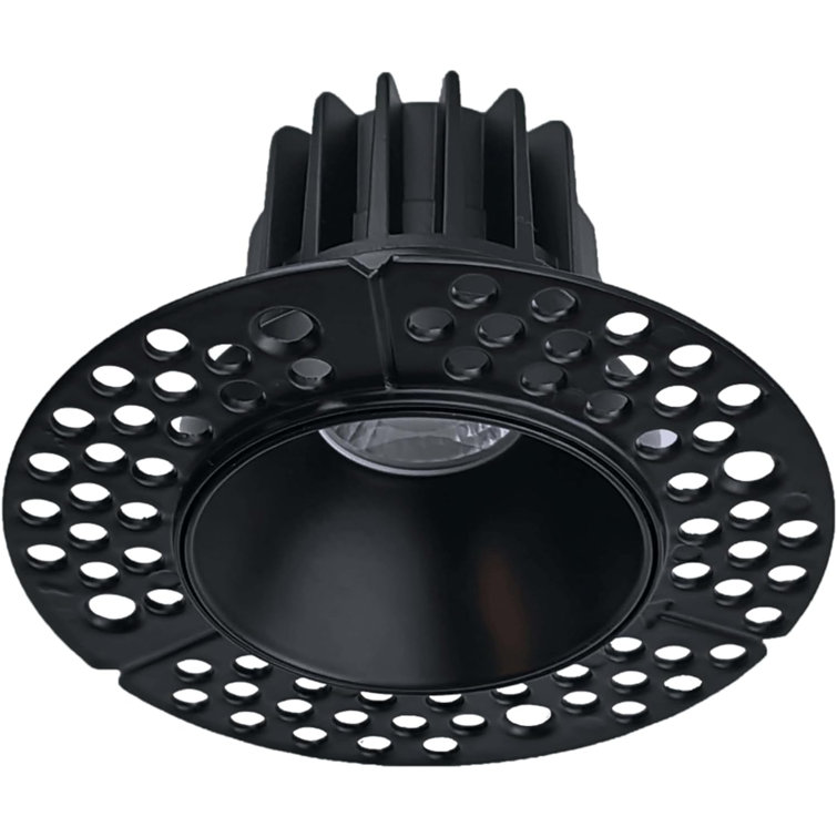 Perlglow 2" Trimless Round Bronze 8W 600 Lumens 5CCT Recessed Light