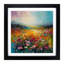 Meadow Palette Knife Painting No.3 - Framed Print-517254722