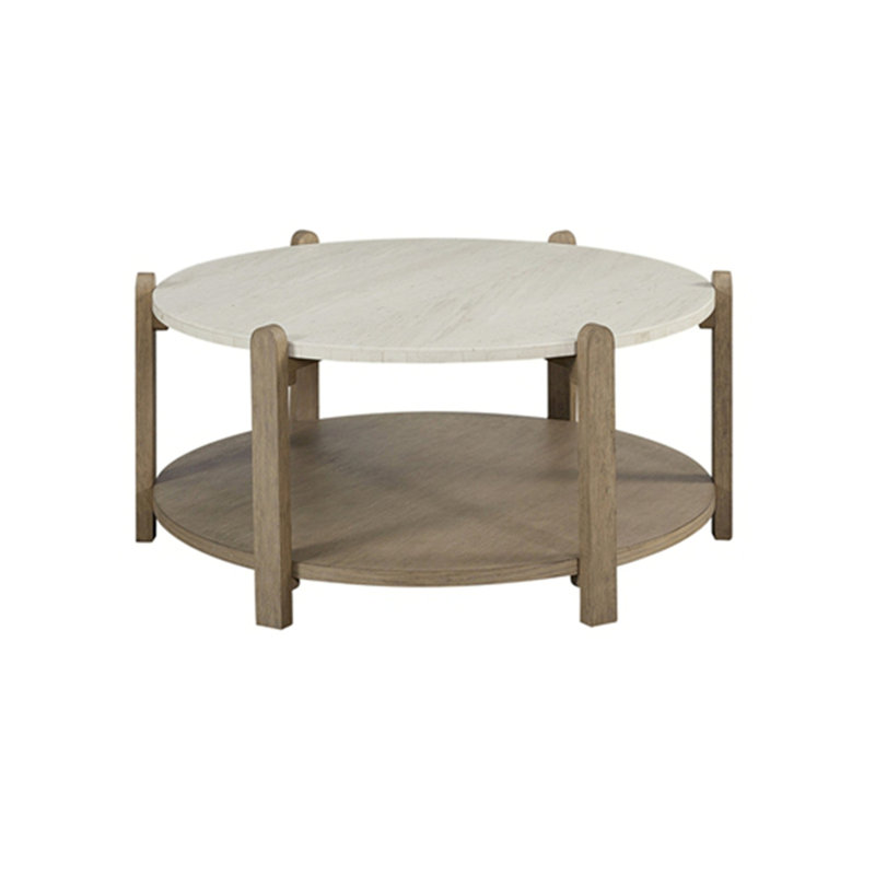 Stone Top Cocktail Table