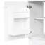 Meuble-lavabo 18 po avec lavabo, meuble-lavabo avec tablette de porte et tablette réglable-117193562