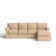 Friedman Slipcovered Sectional with Sleeper Sofa