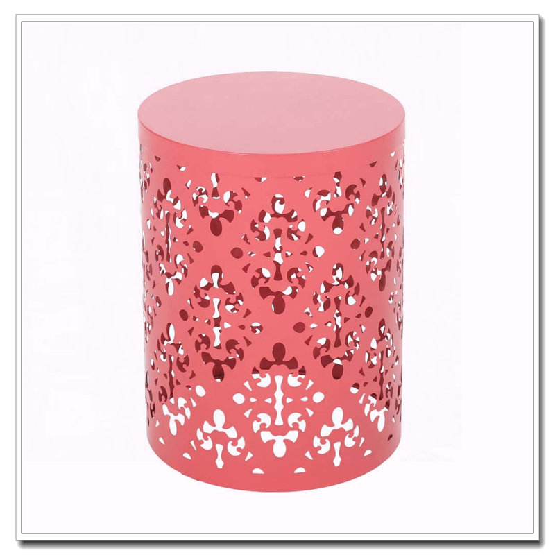 Outdoor Side Table, Coral, 1