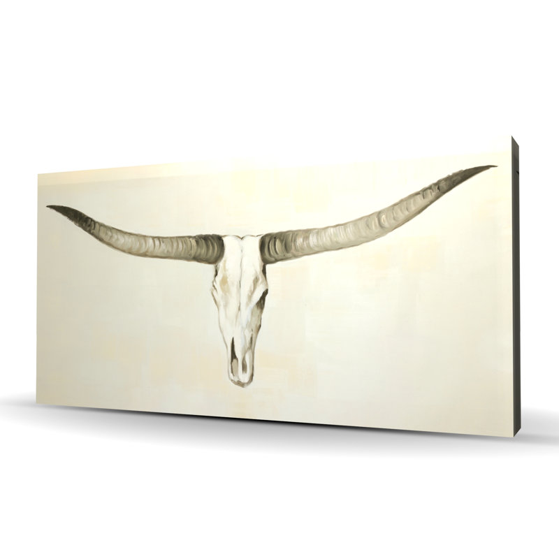Tête de mort Longhorn