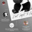 «Don't Forget to Flush Bear», reproduction d'art sur toile par Notoriart-105295213-105295229